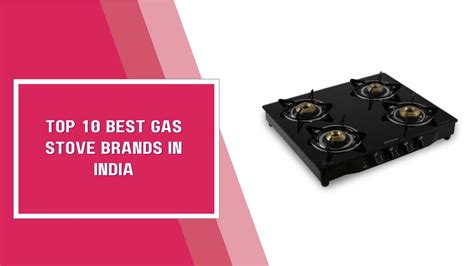 popular gas stove brands